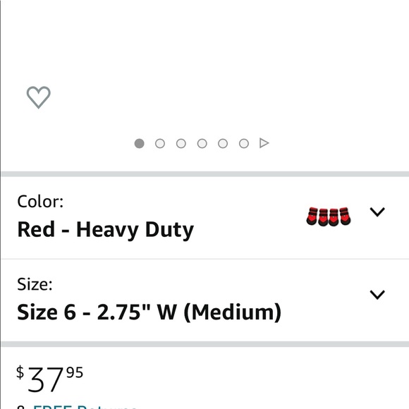 NWT❗️Ultra Paws Rugged Dog Boots - Picture 9 of 10